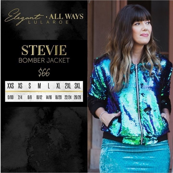 Rose Gold Lularoe Stevie Bomber Jacket 